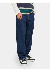 Jack & Jones - Jack&Jones Jeansy Eddie 12249028 Granatowy Loose Fit. Kolor: niebieski