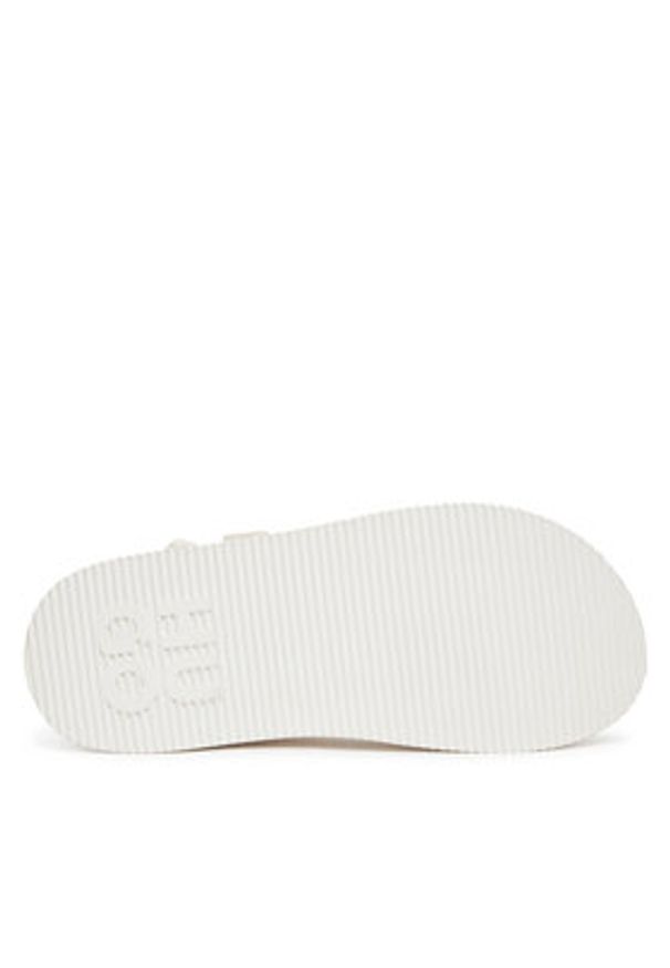 Hugo - HUGO Sandały Zaralyn 50542082 Biały. Kolor: biały. Materiał: materiał