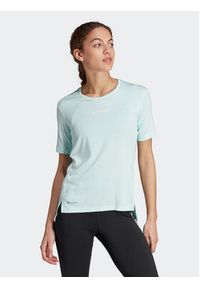 Adidas - adidas Koszulka techniczna Terrex Multi T-Shirt HZ6258 Turkusowy Regular Fit. Kolor: turkusowy. Materiał: syntetyk