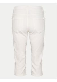 Kaffe Spodnie capri Zelina 10506525 Biały Slim Fit. Kolor: biały #5