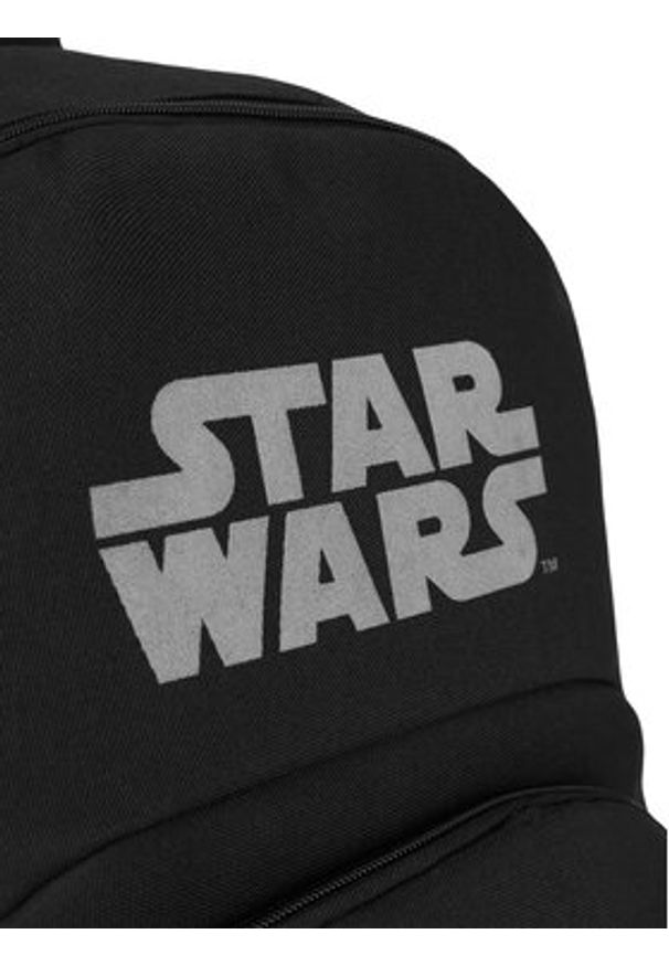 Star Wars Plecak ACCCS-AW24-200SW Czarny. Kolor: czarny. Materiał: poliester, materiał. Wzór: motyw z bajki