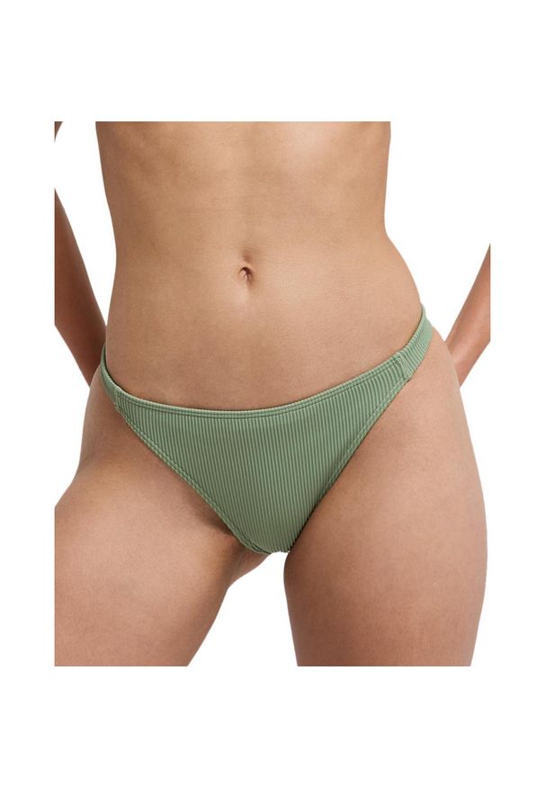 Roxy - Dół bikini dla Kobiety ROXY LOVE Zielony. Kolor: zielony. Materiał: tkanina, elastan, poliamid. Wzór: haft