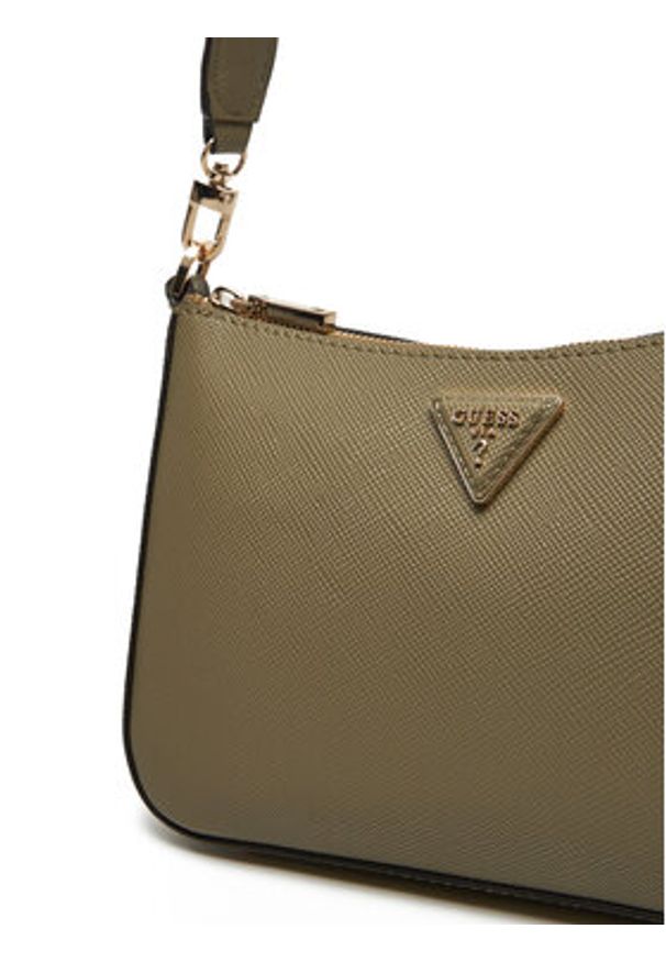 Guess Torebka HWEZG9 52317 Khaki. Kolor: brązowy. Materiał: skórzane