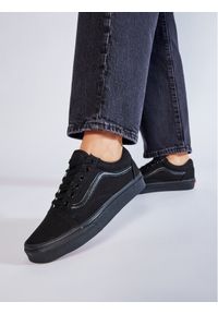 Vans Tenisówki Old Skool VN000D3HBKA Czarny. Kolor: czarny. Materiał: materiał #1