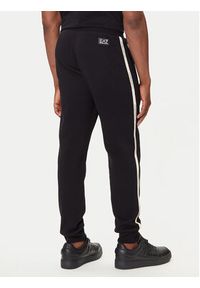 EA7 Emporio Armani Spodnie dresowe 7M000974 AF10377 UC001 Czarny Regular Fit. Kolor: czarny. Materiał: bawełna #2