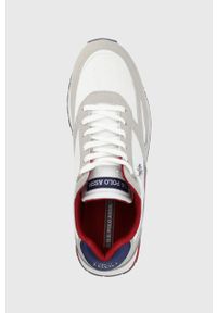 U.S. Polo Assn. sneakersy kolor szary. Zapięcie: sznurówki. Kolor: szary. Materiał: guma