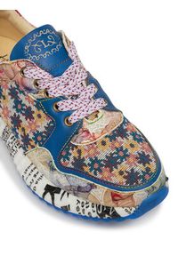 Laura Vita Sneakersy Burton 127 Kolorowy. Materiał: skóra. Wzór: kolorowy #4