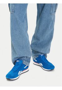 Reebok Sneakersy CEO-FIORI AR30309M-MWR Granatowy. Kolor: niebieski. Materiał: skóra, zamsz #1