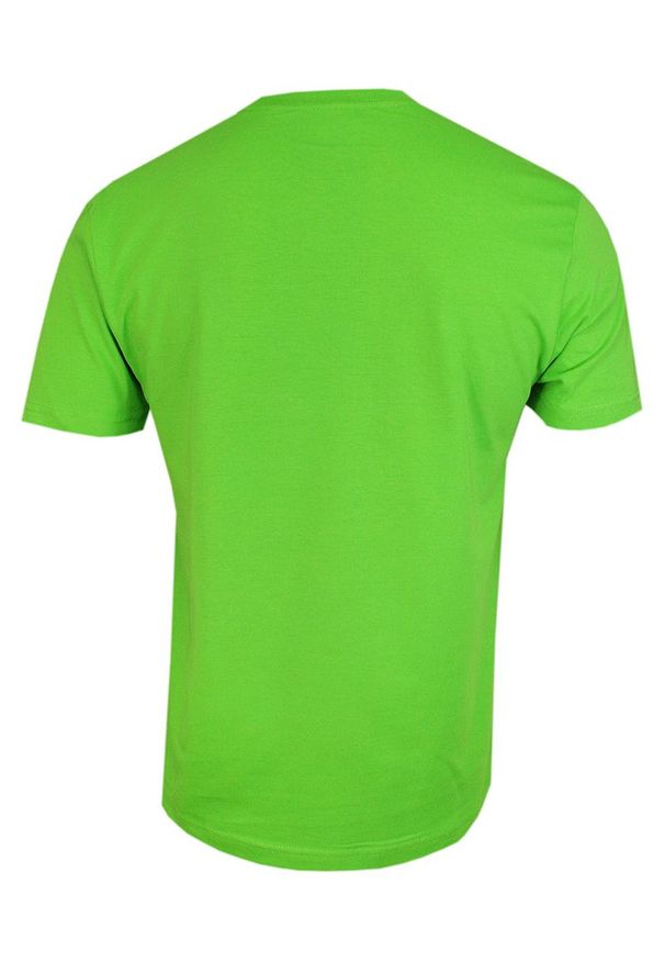 Zielony t-shirt Stedman casualowy, krótki, z krótkim rękawem, na co dzień