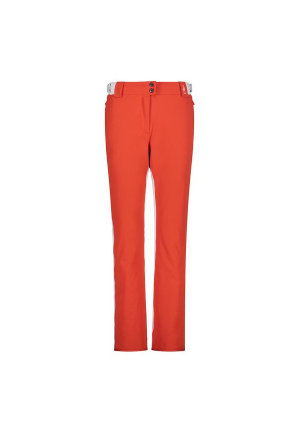 Spodnie narciarskie dla kobiet CMP. Kolor: różowy, niebieski, wielokolorowy, pomarańczowy. Sezon: zima. Sport: narciarstwo