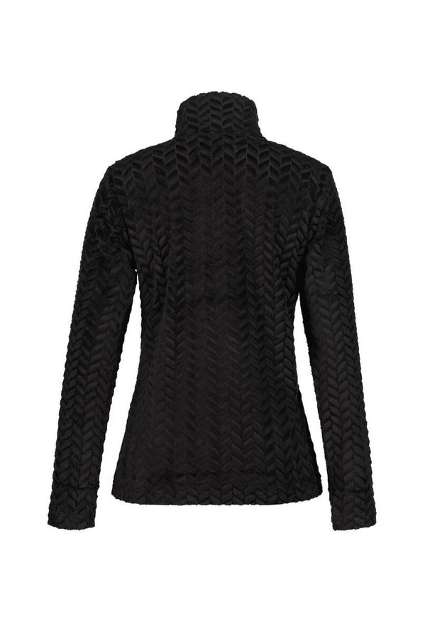 LUHTA - Sweter Damski Luhta Halmeniemi. Typ kołnierza: polo. Kolor: czarny. Sezon: zima. Sport: narciarstwo