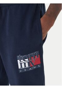 Tommy Jeans Spodnie dresowe DM0DM22094 Granatowy Relaxed Fit. Kolor: niebieski. Materiał: bawełna #5