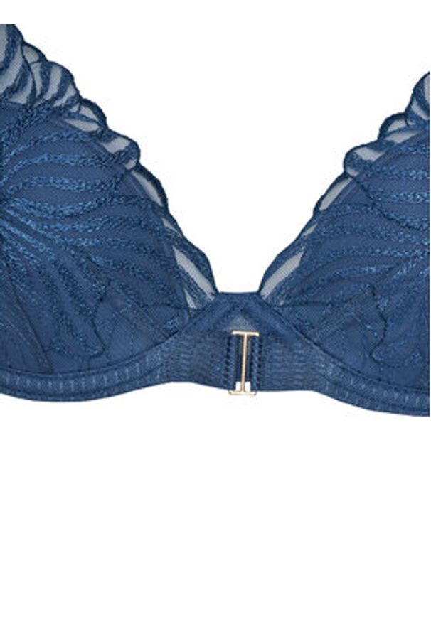 Chantelle Biustonosz z fiszbiną Legend C15YNA Niebieski. Kolor: niebieski. Materiał: syntetyk