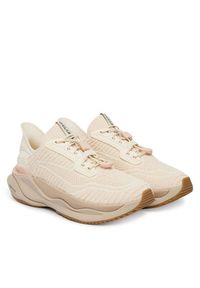 Clarks Sneakersy Pace Rise. 26187828 Beżowy. Kolor: beżowy. Materiał: materiał #6