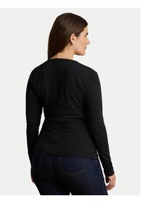 Lauren Ralph Lauren - LAUREN RALPH LAUREN Bluzka 200P13936001 Czarny Regular Fit. Kolor: czarny. Materiał: syntetyk #6