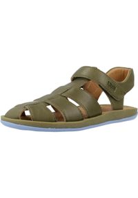 Camper - Sandały CAMPER BICHO KIDS Zielony. Kolor: zielony. Materiał: skóra. Sezon: lato