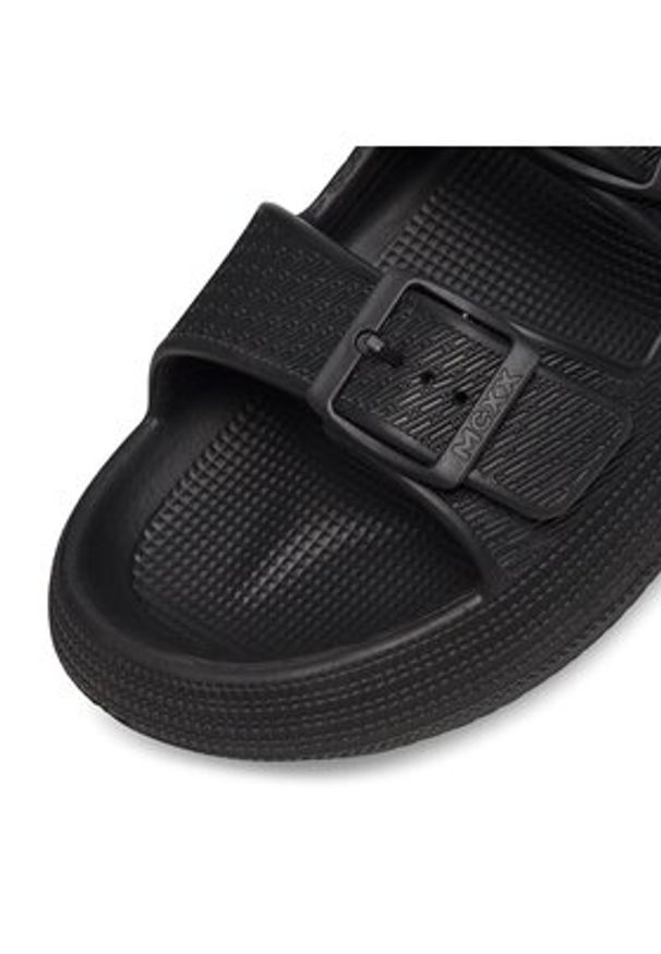 MEXX Klapki MICC1905141M-01 Czarny. Kolor: czarny. Materiał: syntetyk