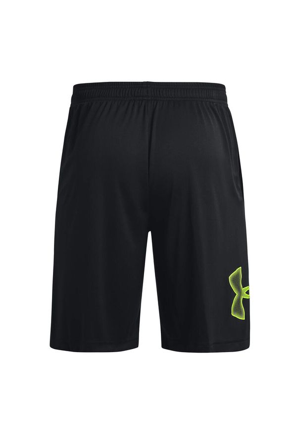 Under Armour - Męskie Spodenki Z Grafiką Techniczną. Kolor: czarny. Sport: turystyka piesza