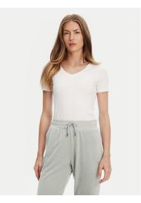Guess T-Shirt O5RI02 KBBU1 Biały Regular Fit. Kolor: biały. Materiał: bawełna