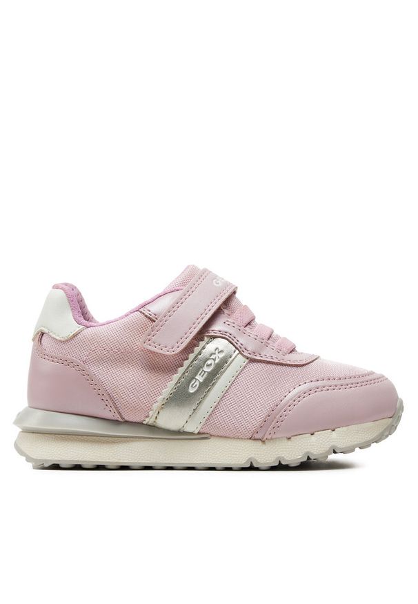 Sneakersy Geox. Kolor: różowy