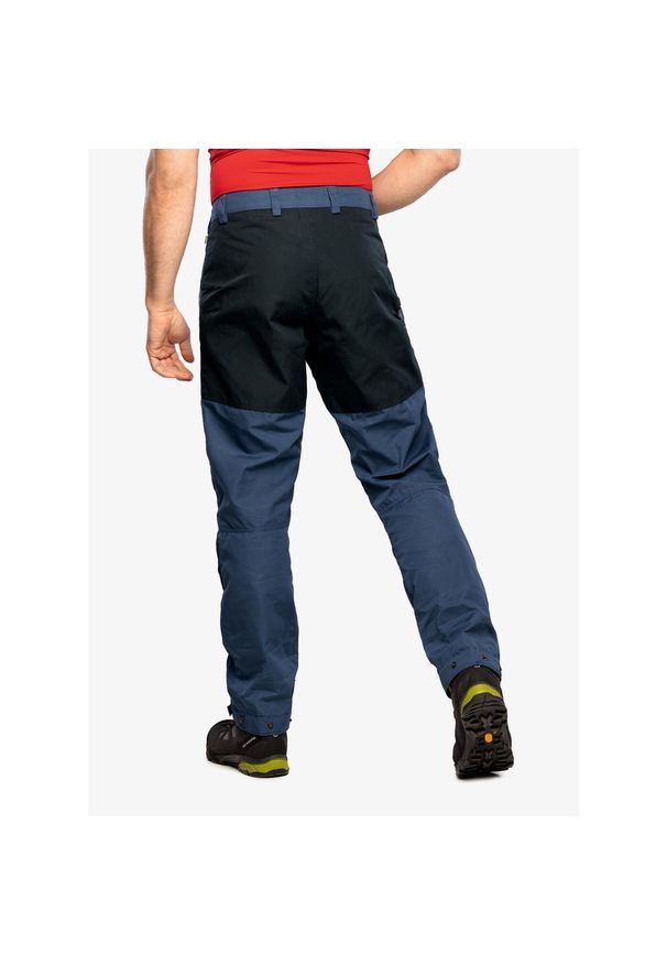 Fjällräven - Spodnie turystyczne męskie Fjallraven Greenland Trail Trousers. Kolor: niebieski. Sezon: lato. Sport: turystyka piesza