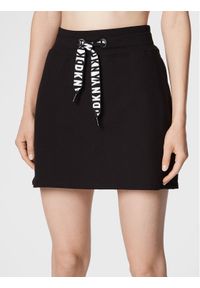 DKNY Sport Spódnica trapezowa DP3S5017 Czarny Regular Fit. Kolor: czarny. Materiał: bawełna. Styl: sportowy