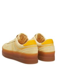 Tommy Jeans Sneakersy The Greenwich Flatform Suede EN0EN02734 Żółty. Kolor: żółty. Materiał: skóra, zamsz #4