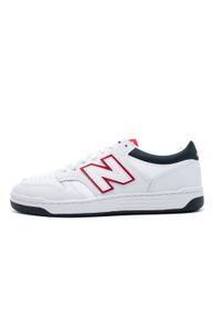 New Balance - Buty 480 Rozmiar 42.5 - BB480LWG Biały. Okazja: na co dzień. Kolor: biały. Materiał: skóra