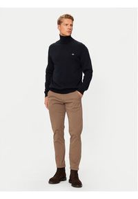 GANT - Gant Golf Classic 8030563 Granatowy Regular Fit. Typ kołnierza: golf. Kolor: niebieski. Materiał: bawełna #4