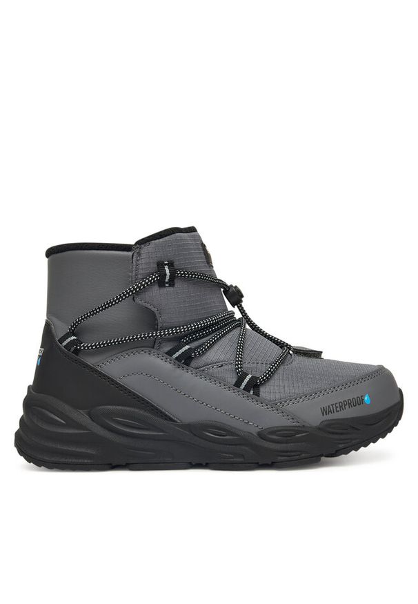 skechers - Śniegowce Skechers. Kolor: szary