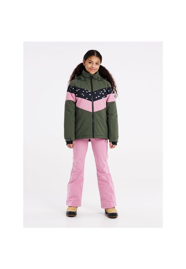 Dziewczęca kurtka narciarska Protest Prtfugy. Kolor: zielony. Sezon: zima. Sport: narciarstwo