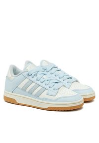 Adidas - adidas Sneakersy Rapid Court Low JR3163 Błękitny. Kolor: niebieski. Materiał: skóra #5