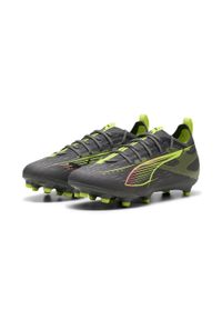 Puma - Młodzieżowe buty piłkarskie ULTRA 5 PRO FG/AG PUMA. Kolor: żółty, wielokolorowy, różowy, niebieski. Sport: piłka nożna