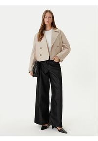 Calvin Klein Trencz LV044B541G Beżowy Regular Fit. Kolor: beżowy. Materiał: syntetyk #6