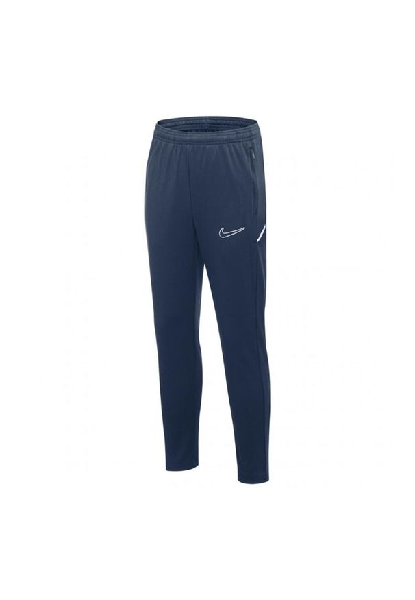 Nike - Spodnie Do Biegania Dla Dzieci Academy 25 DriFIT. Kolor: niebieski. Sport: joga i pilates