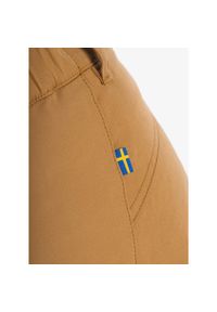 Fjällräven - Spodnie outdoorowe damskie Fjallraven Stina Trousers. Kolor: brązowy. Sezon: lato. Sport: turystyka piesza #1