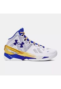 Buty halowe Under Armour Curry 2. Kolor: żółty, wielokolorowy. Sport: koszykówka