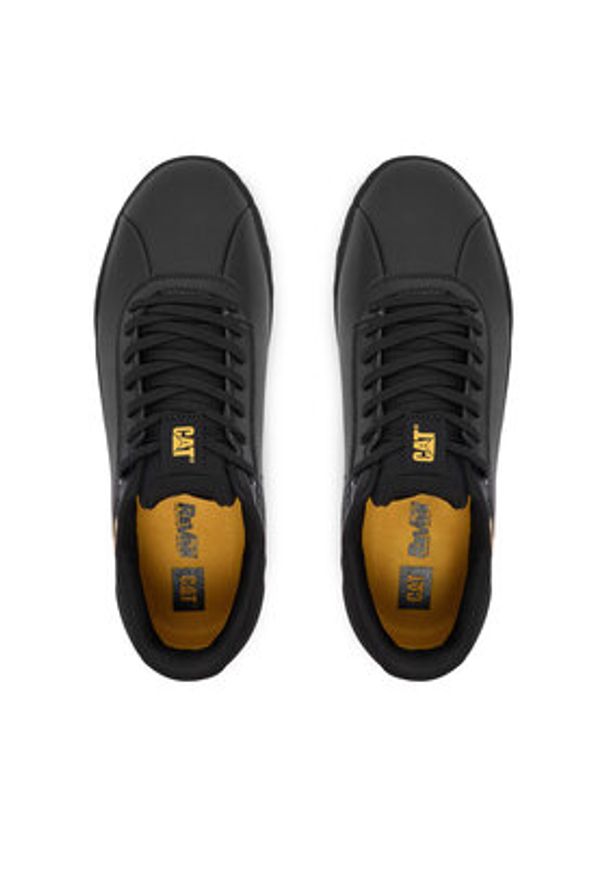 CAT Footwear Sneakersy Hex + P726259 Czarny. Kolor: czarny. Materiał: skóra