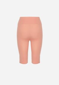 Born2be - Różowe Casualowe Szorty Typu Kolarki Lidessa. Okazja: na co dzień. Kolor: różowy. Materiał: materiał. Sezon: lato. Styl: casual #6