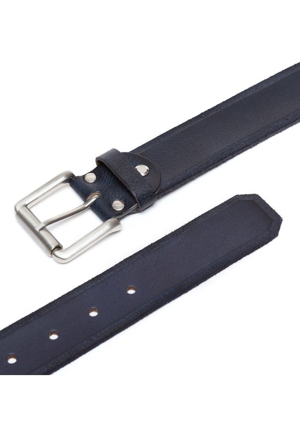Tom Tailor - TOM TAILOR PASEK SKÓRZANY SOPO-TT412 480 40 mm Ledergürtel. Materiał: skóra. Styl: klasyczny