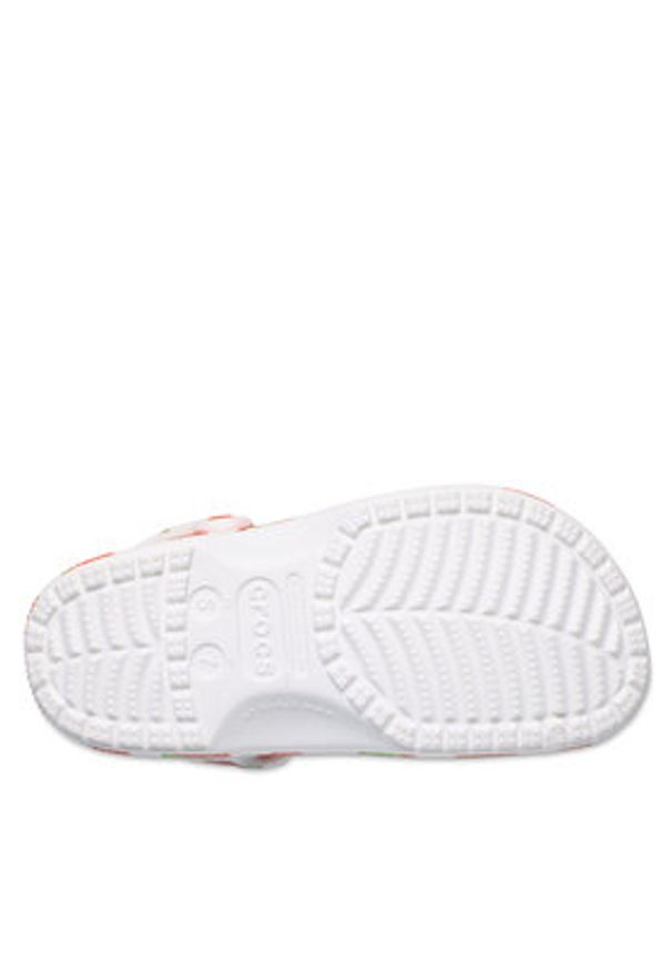 Crocs Klapki Classic Fresh Fruits Clog 211008 Biały. Kolor: biały