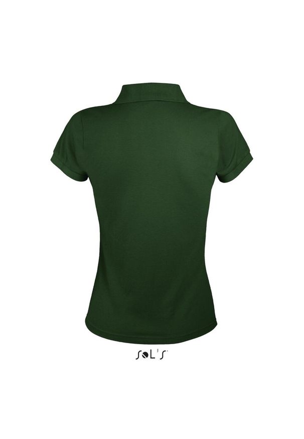 SOL'S - Damska koszulka polo Sol's Prime. Typ kołnierza: polo. Kolor: zielony. Styl: elegancki
