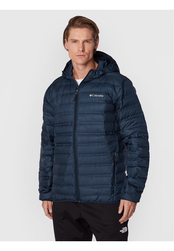 columbia - Columbia Kurtka puchowa Lake 22 1864562464 Granatowy Regular Fit. Kolor: niebieski. Materiał: syntetyk