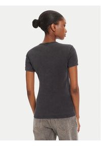 Miss Sixty T-Shirt 6S2SJ39400 Szary Slim Fit. Kolor: szary. Materiał: bawełna #3