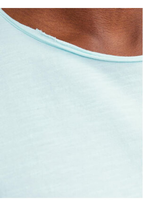 Jack & Jones - Jack&Jones T-Shirt Basher 12182498 Niebieski Regular Fit. Kolor: niebieski. Materiał: bawełna