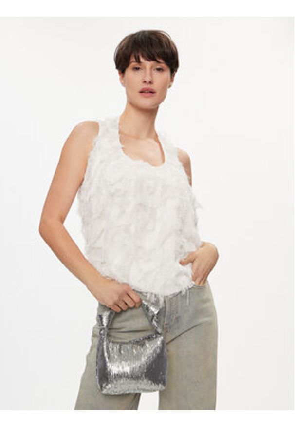 Vero Moda Torebka 10297502 Srebrny. Kolor: srebrny