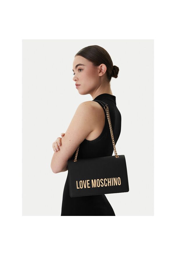 Love Moschino - Torebka LOVE MOSCHINO. Kolor: czarny