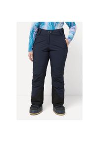 ULLA POPKEN - Damskie Spodnie funkcyjne HYPRAR wodoodporne zapięcie na rzep. Kolekcja: plus size. Kolor: niebieski. Materiał: elastan, poliester, materiał. Sezon: zima. Sport: narciarstwo
