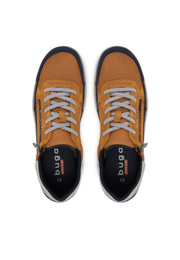 Bugatti Sneakersy 325-AIN03-5069-5041 Beżowy. Kolor: beżowy. Materiał: skóra