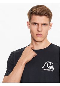 Quiksilver T-Shirt The Original EQYZT07239 Czarny Regular Fit. Kolor: czarny. Materiał: bawełna